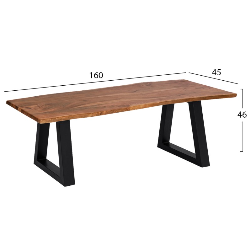 Bench Montana Slim FK8168.11 Solid wood acacias 160x45x46.5 Bench Montana Slim FK8168.11 Solid wood acacias 160x45x46.5