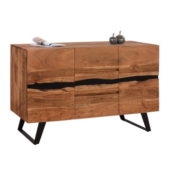Buffet with 3 drawers Alicia from solid acacia wood FK8475.11 148X43,5X86
