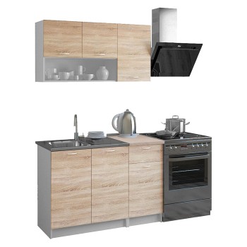 KITCHEN UNIT MELAMINE SONAMA-WHITE FK2440 46-29.2x120 cm.