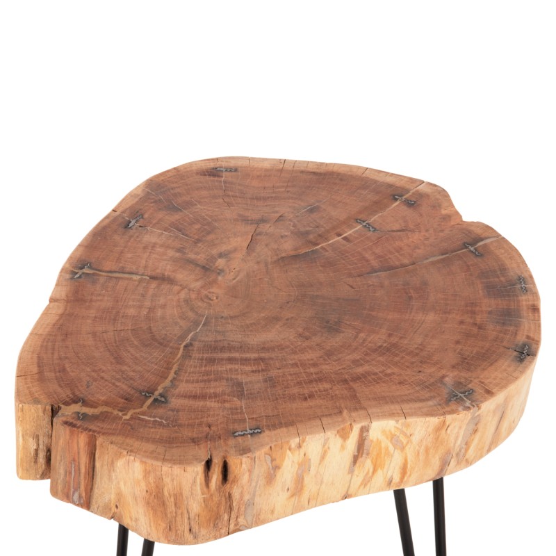 COFFEE TABLE SOLID ACACIA WOOD FK8779.11 60x60x40H cm.
