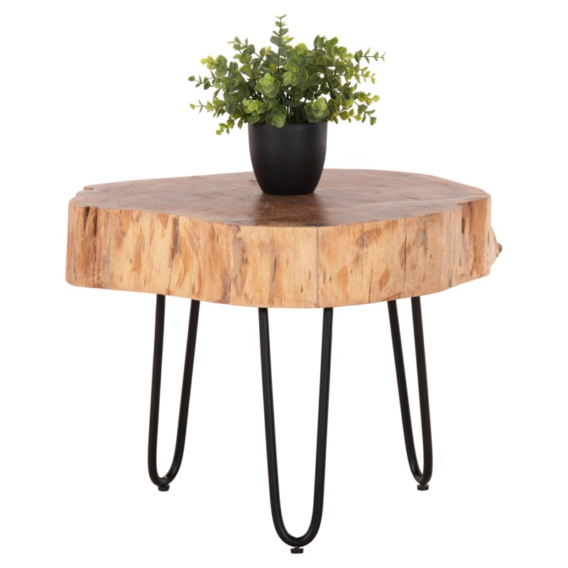 COFFEE TABLE SOLID ACACIA WOOD FK8779.11 60x60x40H cm.