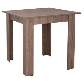 KITCHEN TABLE KELVIN FK2427.05, ASH GREY, 80X80X77