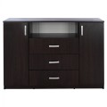 ΜΠΟΥΦΕΣ ΜΕ 2 ΝΤΟΥΛΑΠΙΑ Κ 3 ΣΥΡΤΑΡΙΑ ADLER WENGE FK2430.02 120X45X85Y εκ.