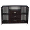ΜΠΟΥΦΕΣ ΜΕ 2 ΝΤΟΥΛΑΠΙΑ Κ 3 ΣΥΡΤΑΡΙΑ ADLER WENGE FK2430.02 120X45X85Y εκ.