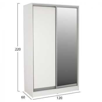 ΝΤΟΥΛΑΠΑ ΣΥΡΟΜΕΝΗ ADLER ΜΕΛΑΜΙΝΗΣ 120x60x220Yεκ. ΔΙΦΥΛΛΗ ΛΕΥΚΗ ΜΕ ΚΑΘΡΕΠΤΗ FK2460.03 ΝΤΟΥΛΑΠΑ ΣΥΡΟΜΕΝΗ ADLER ΜΕΛΑΜΙΝΗΣ 120x60x220Yεκ. ΔΙΦΥΛΛΗ ΛΕΥΚΗ ΜΕ ΚΑΘΡΕΠΤΗ FK2460.03