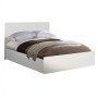 ADLER MELAMINE BED FOR MATTRESS 160Χ200cm. WHITE FK2432.03