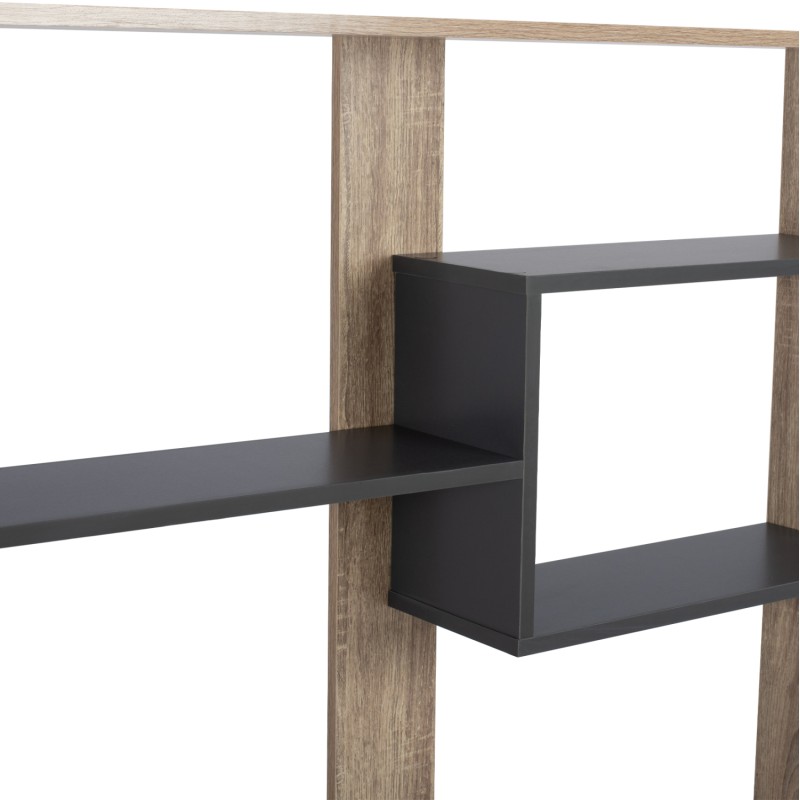 BOOKCASE MARCELINE FK8772.02 100Χ21Χ124,5 GRAY BOOKCASE MARCELINE FK8772.02 100Χ21Χ124,5 GRAY