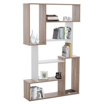 BOOKCASE  SHAY FK8768.01 85X22X140 WHITE