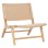 FK8917.01 armchair ANIKA indoors wooden rope-knitted 67,5x75x73,5H