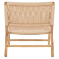 FK8917.01 armchair ANIKA indoors wooden rope-knitted 67,5x75x73,5H