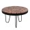 Coffee Table TIMOTHY FK8366.11 Solid ACACIA Φ73x45H