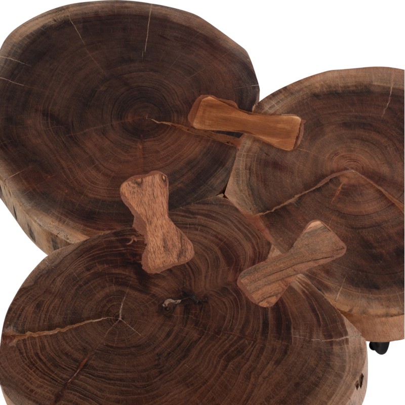 Coffee Table Oslo FK8211.11 solid acacia 57X57X40H Coffee Table Oslo FK8211.11 solid acacia 57X57X40H