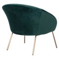 FK8549.03 armchair JOYCE, cypress green velvet, metallic legs FK8549.03 armchair JOYCE, cypress green velvet, metallic legs