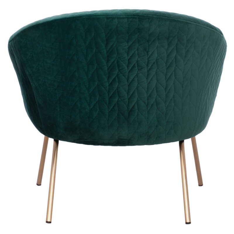 FK8549.03 armchair JOYCE, cypress green velvet, metallic legs FK8549.03 armchair JOYCE, cypress green velvet, metallic legs