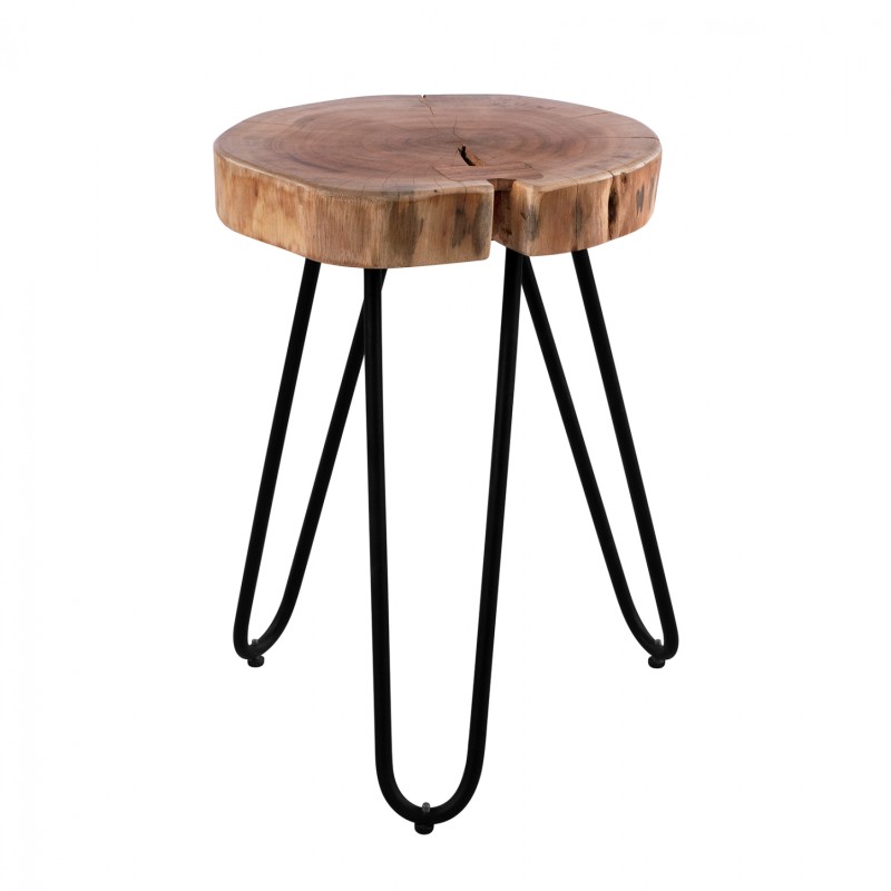 COFFEE TABLE OSLO FK8208.11 SOLID ACACIA 35X35X46H COFFEE TABLE OSLO FK8208.11 SOLID ACACIA 35X35X46H