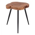 Side coffee table FK8202.11 solid acacia wood 38X40X48H