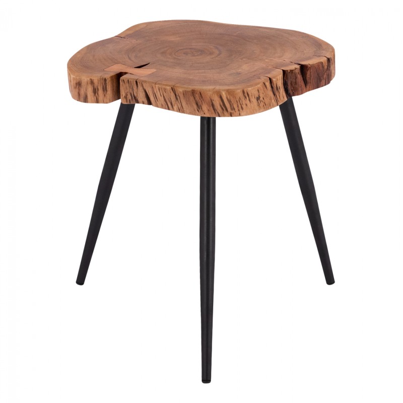 Side coffee table FK8202.11 solid acacia wood 38X40X48H