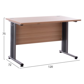 Professional office FK2044.01 in oak color 120x72x75 Professional office FK2044.01 in oak color 120x72x75