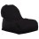 WATERPROOF POUF "CLOUD" FK5112.04 BLACK WITH UV PROTECTION 81x78x73H cm.