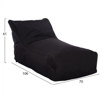ΠΟΥΦ BLOOM ΑΔΙΑΒΡΟΧΟ FK5111.14 ΜΑΥΡΟ ΜΕ UV PROTECTION 106x70x61Υ εκ. ΠΟΥΦ BLOOM ΑΔΙΑΒΡΟΧΟ FK5111.14 ΜΑΥΡΟ ΜΕ UV PROTECTION 106x70x61Υ εκ.
