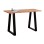 CONSOLE TABLE SOFIA SLIM FK8503.11 SOLID ACACIA WOOD IN NATURAL 130X45X76Hcm.