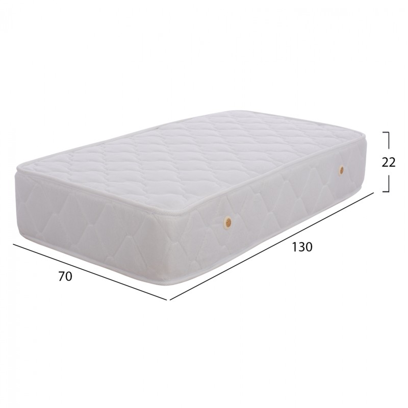 MATTRESS FOR CHILDREN “BABYCLOUD”, BONNELL SPRINGS, DOUBLE-SIDED, 70X130 CM MATTRESS FOR CHILDREN “BABYCLOUD”, BONNELL SPRINGS, DOUBLE-SIDED, 70X130 CM