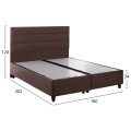 FK623.02 BROWN VELVET BED WITH STORAGE SPACE ELOISE FOR MATTRESS 160x200 cm. FK623.02 BROWN VELVET BED WITH STORAGE SPACE ELOISE FOR MATTRESS 160x200 cm.