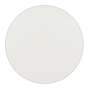 ΕΠΙΦΑΝΕΙΑ ΤΡΑΠΕΖΙΟΥ HPL FK5842.02 ΛΕΥΚΗ Φ69 εκ. ΠΑΧΟΥΣ 12mm.