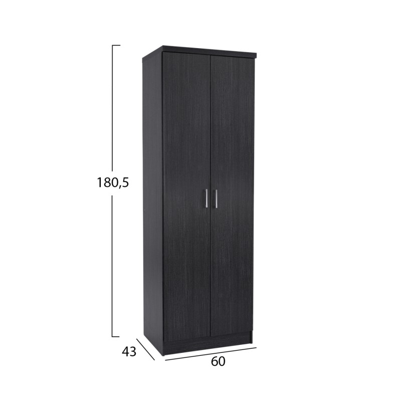 Shoe Cabinet Wooden with 6 shelves 60x43x180.5 Zebrano FK2379.01 Shoe Cabinet Wooden with 6 shelves 60x43x180.5 Zebrano FK2379.01