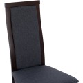 CHAIR BEECH WOOD IN WALNUT COLOR FK9257.01 45x55x100Hcm.