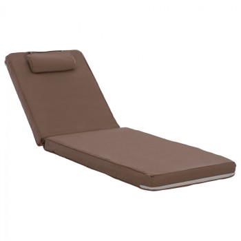 ΜΑΞΙΛΑΡΙ ΞΑΠΛΩΣΤΡΑΣ TEXTILENE 600gr/m2 2X1 SIFNOS ΜΟΚΑ FK11237.04T 194x70x11εκ.