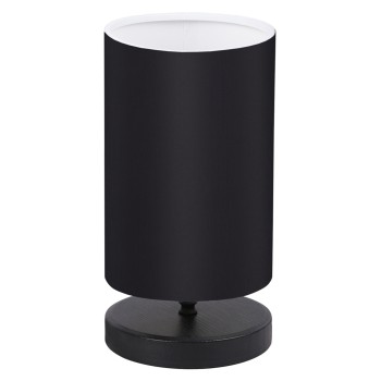 TABLE LAMP FK7595.02 BLACK BASE, BLACK CAP