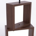 Floot Lamp MDF Walnut Brown FK7608.01 D38x140 cm. Floot Lamp MDF Walnut Brown FK7608.01 D38x140 cm.