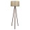 FLOOR STANDING LAMP FK7578.03 WALNUT COLOR TRIPOD, GOLDEN-BROWN CAP