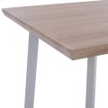 ΤΡΑΠΕΖΙ ΤΡΑΠΕΖΑΡΙΑΣ OFIRA 140X80 SONAMA ΜΕ ΛΕΥΚΑ ΠΟΔΙΑ FK8374.02 ΤΡΑΠΕΖΙ ΤΡΑΠΕΖΑΡΙΑΣ OFIRA 140X80 SONAMA ΜΕ ΛΕΥΚΑ ΠΟΔΙΑ FK8374.02