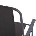 BEACH CHAIR FK5148.01, GREY FABRIC, METAL FRAME, HIGH BACK BEACH CHAIR FK5148.01, GREY FABRIC, METAL FRAME, HIGH BACK