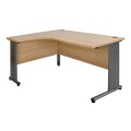 Professional office FK2043.01L Oak left corner 160x120x75 Professional office FK2043.01L Oak left corner 160x120x75