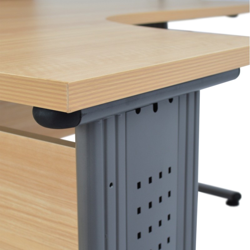 Professional office FK2043.01L Oak left corner 160x120x75 Professional office FK2043.01L Oak left corner 160x120x75