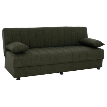 FK3239.05 ANDRI three-seater sofa-bed, cypress green fabric