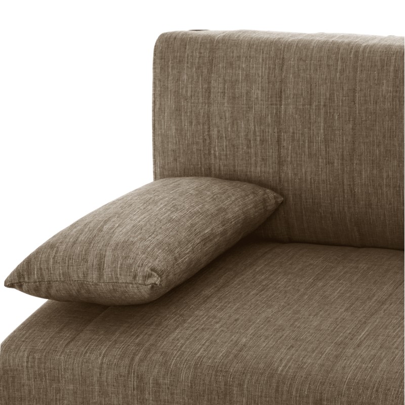FK3239.02 ANDRI three-seater sofa-bed, brown fabric FK3239.02 ANDRI three-seater sofa-bed, brown fabric