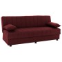 ANDRI FK3239.06, SOFA-BED, 3 SEATER, RED FABRIC