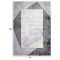 FK7675.23 160X230cm, grey-white carpet, JOSIANE, FRINGES FK7675.23 160X230cm, grey-white carpet, JOSIANE, FRINGES