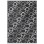 JOSIANE FK7675.31 160X230cm, grey-silver with fringes