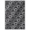 FK7676.31 80X150cm, JOSIANE carpet, grey-silver, fringes