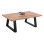 Coffee Table Sofia Slim FK8502.11 Solid Acacia 115Χ65Χ41H cm.