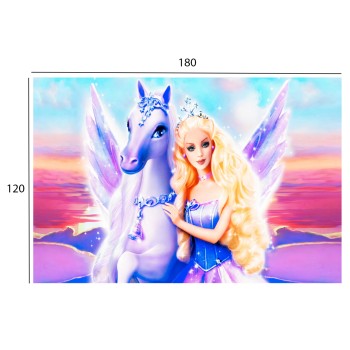 FK7679.06 120Χ180cm, pink-purple doll-horse carpet, fringes FK7679.06 120Χ180cm, pink-purple doll-horse carpet, fringes
