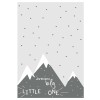 SERIES KIDDER FK7678.11 80Χ150cm, grey-beige carpet, mountain image, fringes