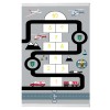 FK7679.10 120Χ180cm, kids carpet with hopscotch game, fringes