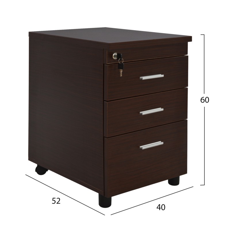 Office set 2pieces in wenge color FK10206.02L Office set 2pieces in wenge color FK10206.02L