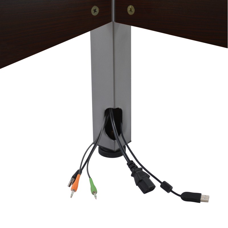 Office set 2pieces in wenge color FK10206.02L Office set 2pieces in wenge color FK10206.02L